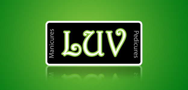 Projects: LUV Manicures & Pedicures, LLC Logo